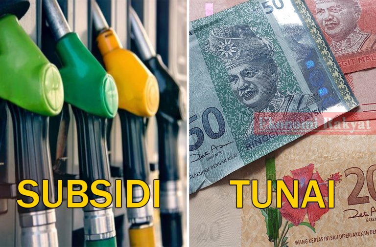 subsidi minyak tunai